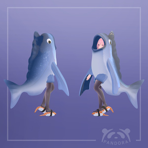 [VRchat] Fish suit 缩略图 14
