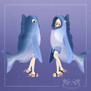 [VRchat] Fish suit 缩略图 12