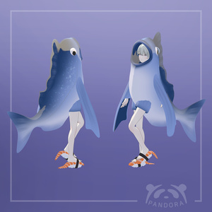 [VRchat] Fish suit 缩略图 16