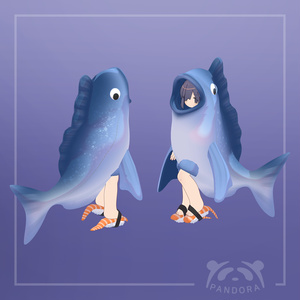 [VRchat] Fish suit 缩略图 17