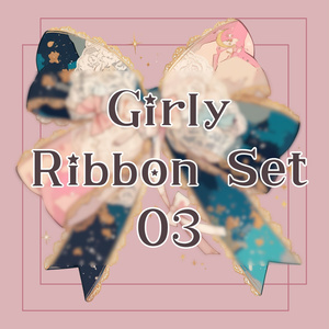 Girly Ribbon Set 03