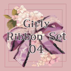 Girly Ribbon Set 04