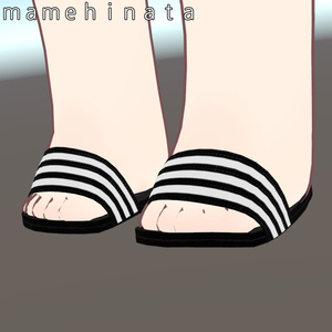 삼선슬리퍼 Three striped slippers 缩略图 4