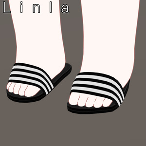 삼선슬리퍼 Three striped slippers 缩略图 7