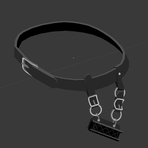 【３Dモデル】剣帯【VRChat向け】