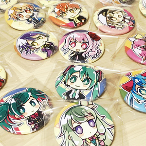 公式】毒☆あきお缶バッジ！※他の商品と同時購入は出来ません