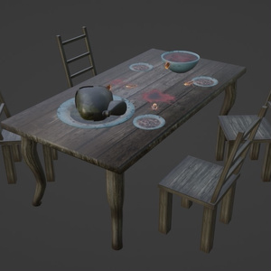 Spooky Dinner Table