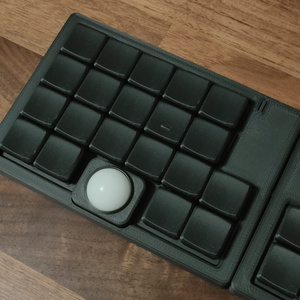 keyball39ケース + トラックボールケース【カラーオプション有り】【左