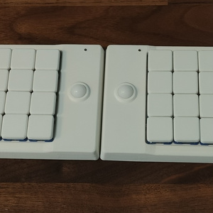 受注生産 納期2週間)tomkeyLk 無線分割式 トラックボール キーボード