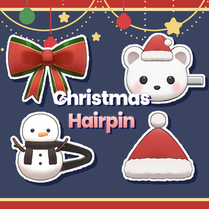 Christmas Hairpin