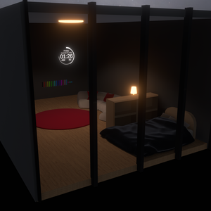 【VRChat向けワールド】Chill House