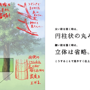 エソラ流 味のある木の描き方(ダウンロード販売)