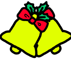 【動くクリスマスベル】動くイラスト・動く素材・透過素材・ループ素材・動画途中・エンディング・OBSで使える