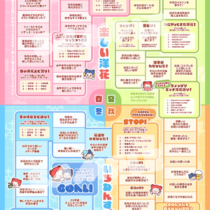 楽しい洋花いちねんすごろく