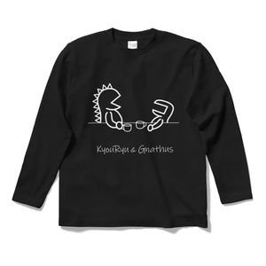 【キョウ・リュウとグナトゥス】シルエットロングTシャツ