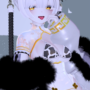 【18アバター対応】Twin♡Ring♡Tail 【VRChat想定】 缩略图 12