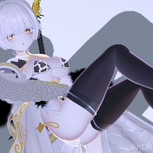 【18アバター対応】Twin♡Ring♡Tail 【VRChat想定】 缩略图 13