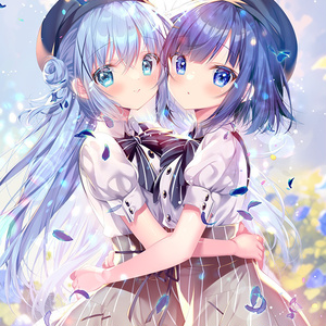チノ&フユのチケットホルダー