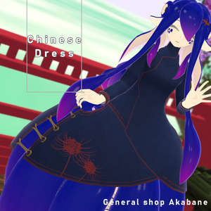 【セピアちゃん対応】中華風ドレス