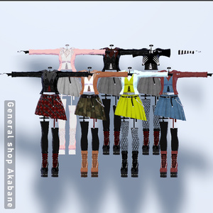 【ラシューシャ対応】ガーリーパンクコーデ 缩略图 6