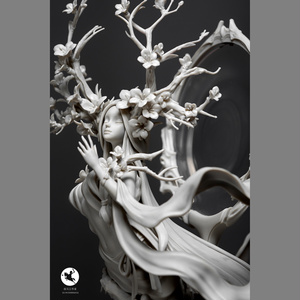 Housemaid-PANDA (未塗装未組み立てガレージキット) - MANNO DAISUKE