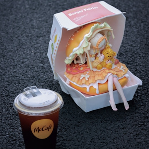 キャンバスアート『チョコケーキ6姉妹のイースターパーティ1』 キャンバスアート『チョコケーキ6姉妹のイースターパーティ1