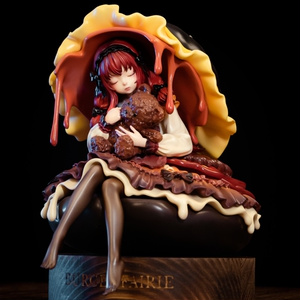 キャンバスアート『チョコケーキ6姉妹のイースターパーティ1