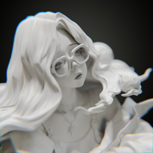 【新品未開封】manulmodels 大畠雅人 星を拾った日 ガレージキット 星を拾った日 !!未塗装ガレージキットです!! - manulmodels - BOOTH