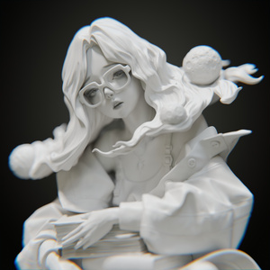 星を拾った日 !!未塗装ガレージキットです!! - manulmodels - BOOTH