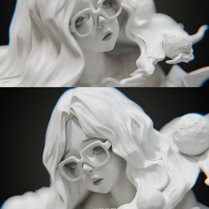 星を拾った日 未塗装ガレージキット 大畠雅人 オリジナルフィギュア 星を拾った日 塗装済み完成品 ｜大畠雅人 完全受注生産 | sumart