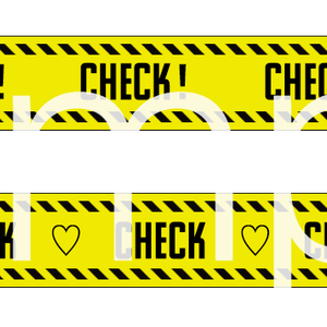 【無料】規制テープ_check!_(2パターン)