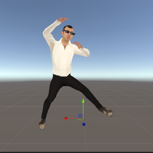 横揺れダンスモーション