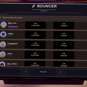 【VRChat】 Bouncer System
