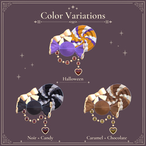 【無料】キャンディチャームの髪飾り｜Candy Charm Hair Accessory｜【全7種】 缩略图 3