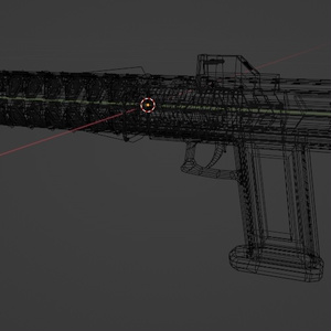 【VRChat想定】　Original RailGun　Mk.G.s　S.E MAG 《BlackConger》【3Dモデル】 缩略图 5