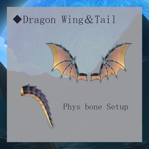 【VRChat想定】Simple Dragon Parts【３Dモデル】 缩略图 5