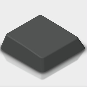 【STLデータ】【1u】kailh choc v1用キーキャップデータ親指用