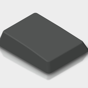 【STLデータ】【1.25u縦】kailh choc v1用キーキャップデータ親指用