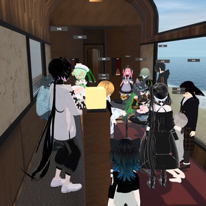 【VRChatワールド】イベント会場向け特別列車 缩略图 5