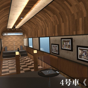 【VRChatワールド】イベント会場向け特別列車 缩略图 4