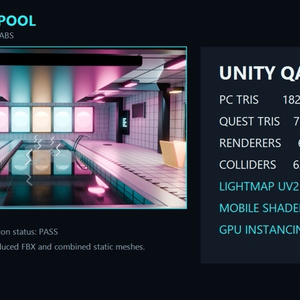 LIMINAL POOL 3Dキット【VRChat / PC・Quest】 缩略图 9