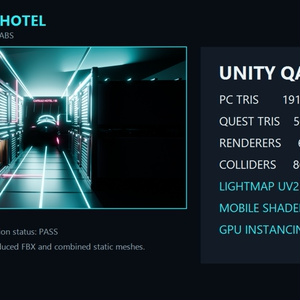サイバーパンクJAPANESEカプセルホテル【Quest対応 / VRChatワールド向けフルキット】 / Cyberpunk Capsule Hotel Kit 缩略图 4