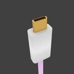 【VRchat】USB Type C ケーブル　説明書付き！