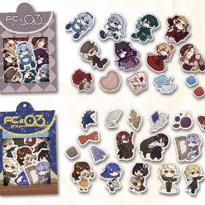 Flake sticker set