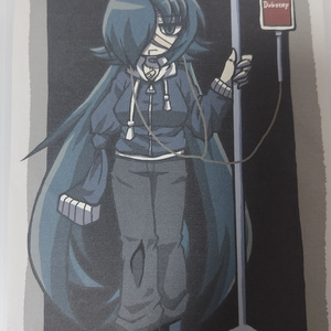 複製原画への直筆サイン入り】複製原画(A2)C『PLAYROOM』 - pixiv WAEN