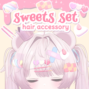 ★ sweets set ★ お菓子ヘアアクセサリーセット