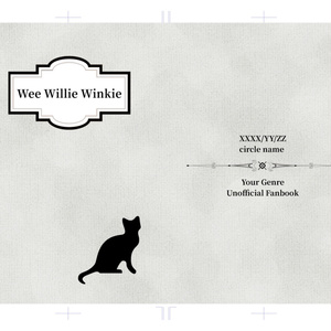 同人誌印刷用表紙　Cat