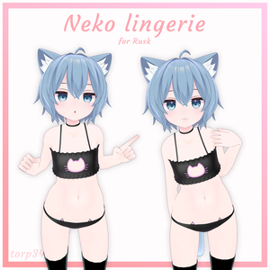 『ラスク (Rusk)』ねこランジェリー Neko lingerie Costume