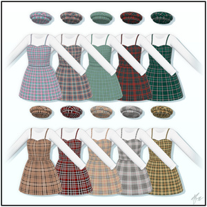 『萌 (Moe)』 Plaid Dress for Moe 缩略图 5