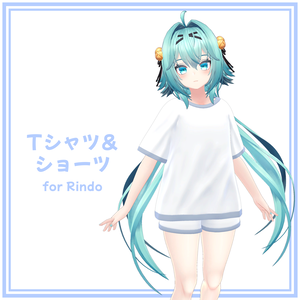 『竜胆 (Rindo)』 Tシャツ＆ショーツ Tshirt & Shorts